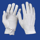 Traditional gentleman´ s white  gloves - WHITE (fehér)